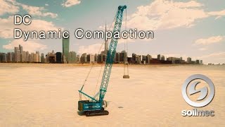 Dynamic Compaction Technology Soilmec [upl. by Namsu]