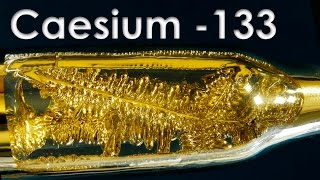 Cesium  The most ACTIVE metal on EARTH [upl. by Ecyal647]