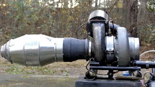 Homebuilt Gas Turbine Turbojet Engine  2nd Documentary [upl. by Aikcir]