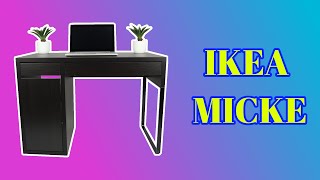 HAVING TROUBLE How to Assemble IKEA MICKE Desk [upl. by Esinahs]