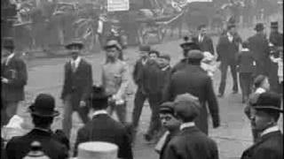 Manchester Street Scene 1901  BFI Archive [upl. by Elleinad]