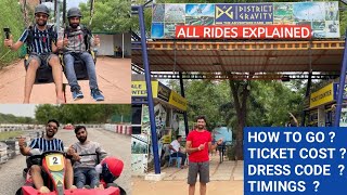 District Gravity Hyderabad  Adventure Park  Full Tour [upl. by As]