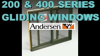 400 amp 200 ANDERSON WINDOW SASH REPLACEMENT [upl. by Tymothy]