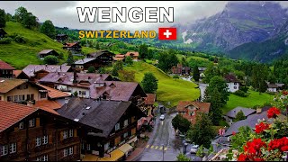 Wengen Switzerland  Magical Alpine Village in Switzerland [upl. by Eicram]