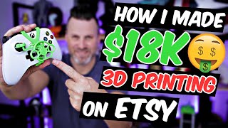 How I made 18K 3D Printing on Etsy  4 Tips to get started [upl. by Moberg]