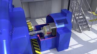 ANDRITZ Hydro Turbine animation  Pelton [upl. by Polad254]