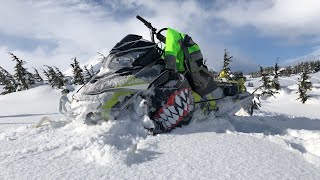 Snowmachining Lost Lake Alaska [upl. by Aan761]