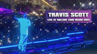 Travis Scott Performs quotTHE SCOTTSquot at Rolling Loud Miami 2021 [upl. by Naro503]