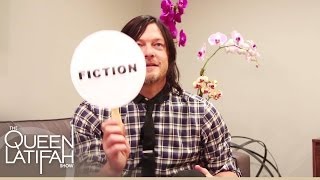 Norman Reedus Plays Fact or Fiction  The Queen Latifah Show [upl. by Arria]