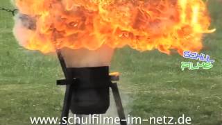 Brandbekämpfung  Schulfilm Chemie [upl. by Erdnaed14]