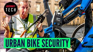 How To Lock Your Bike In Town  Urban Bike Security Guide [upl. by Airdnas]