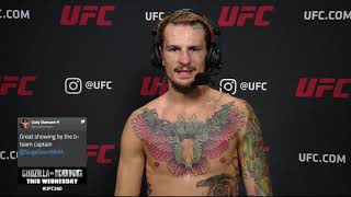 UFC 260 Sean OMalley  quotI Gotta Do Something Sweetquot  PostFight Interview [upl. by Haididej753]