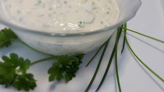 Comment Faire Une Sauce Yaourt En Quelques Minutes Au Fines Herbes [upl. by Brenna]