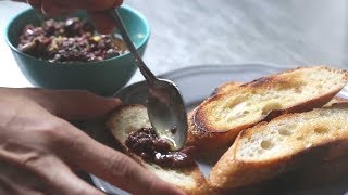 How to Make Tapenade [upl. by Atsylac]