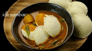 udupi style idli sambar  sambar recipe for idlidosa  hotel style idli sambar with coconut [upl. by Atikihc860]