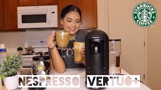 HOW I MAKE MY FAVORITE COFFEE  Nespresso VertuoPlus [upl. by Rednirah]