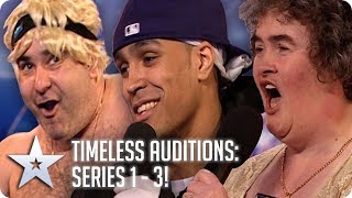 BGTs Timeless Auditions  Series 1  3  Britains Got Talent [upl. by Legir]