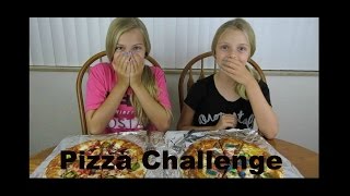 Pizza Challenge  Jacy and Kacy [upl. by Rivi]