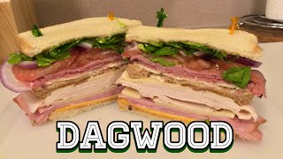 Dagwood Sandwich  Man V Food  Ohio Deli Challenge  What’s For Dinner [upl. by Ennovyhc]