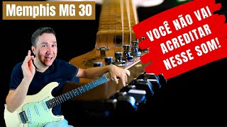 GUITARRA BOA E BARATO Memphis Tagima MG30 REVIEW [upl. by Nikolia341]