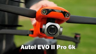 Autel EVO II Pro 6K Review  Flight Footage [upl. by Auria]