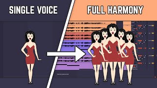 Create HUGE Vocal Harmonies From JUST ONE VOICE [upl. by Adamek]