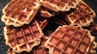 Luikse wafels Liège Waffles [upl. by Nitniuq]