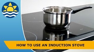 How to use an induction stove [upl. by Aisorbma285]