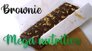 BROWNIE SUPER NUTRITIVO  Cómo me sano  Receta Fácil [upl. by Ardis477]