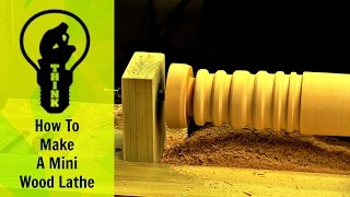 How to make a mini lathe in 10 minutes [upl. by Dov]