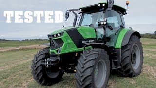 DeutzFahr 6140 Tested  Farm Trader [upl. by Sayce]