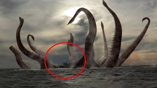 Real KRAKEN Caught On CAMERA amp Spotted In Real Life [upl. by Lin]