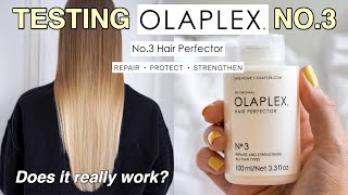 Olaplex No3 Hair Perfector Review amp Demo  Rosie Eva Millard [upl. by Maiah]